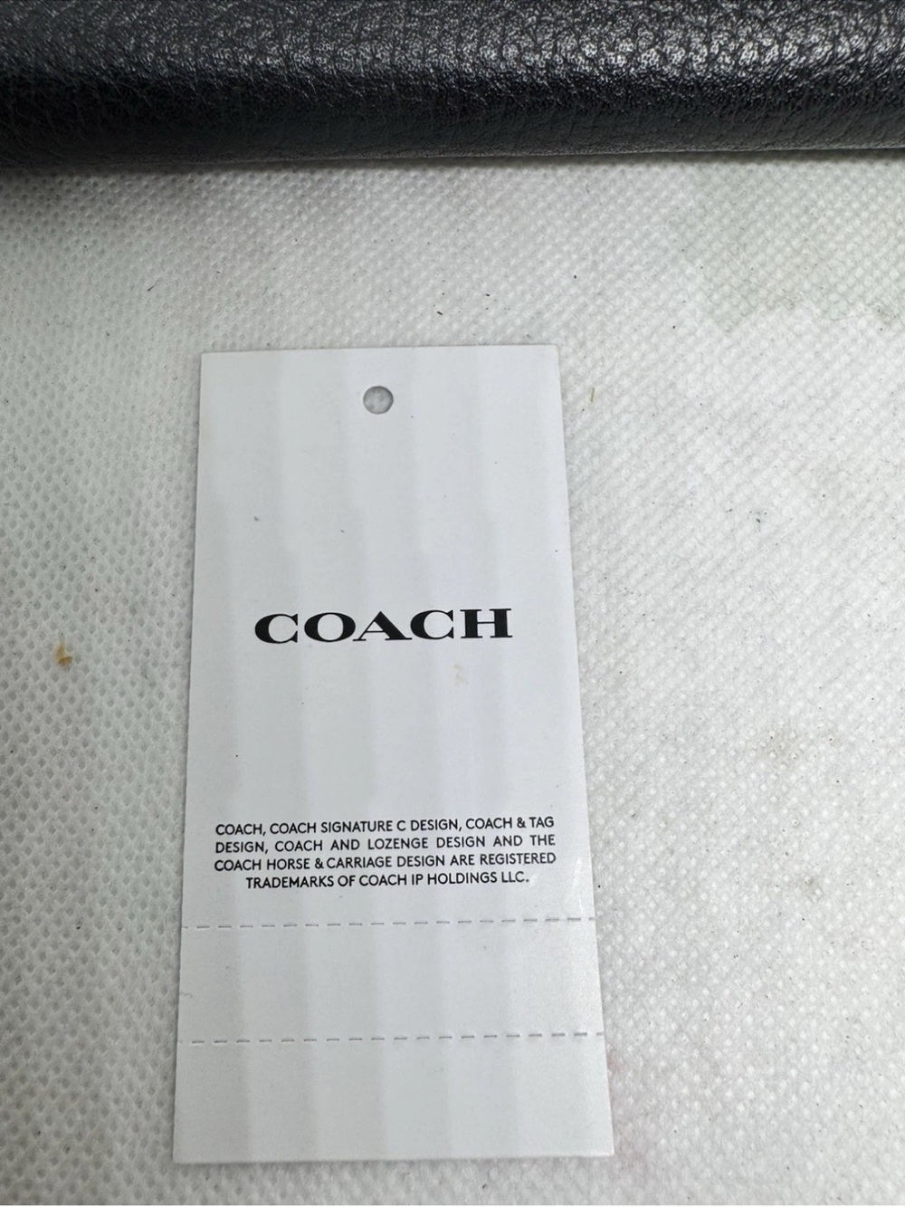 Coach Black Pebbled Leather Continental Wallet with Gold 'C' Accent - Picture 7 of 11